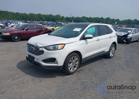 2021 Ford Edge Titanium из США, поврежденный, VIN 2FMPK4K93MBA13403